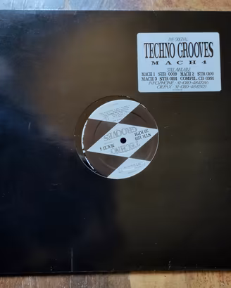 Techno Grooves Mach 4 Disco 12" Vinile Hardcore 