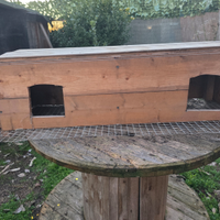 Nido artigianale per 2 coppie colombi/piccioni