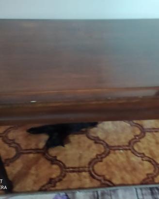 tavolino da gioco in legno
