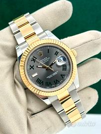 Rolex Datejust Wimbledon 41 Full Set