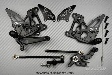 Pedane arretrate MV AGUSTA F3 675 / 800 2011 2025
