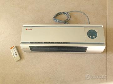 Termoventilatore da parete con telecomando