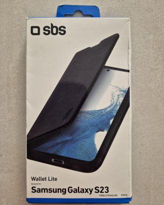 SBS - Custodia Cover Wallet a libro Samsung S23