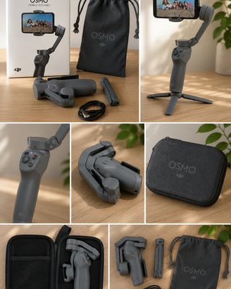 DJI Osmo Mobile 3 – Stabilizzatore Gimbal per Smar