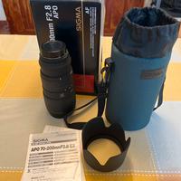Teleobbiettivo Sigma/Nikon 70/200 2.8