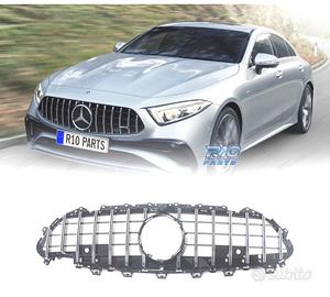 GRIGLIA PER MERCEDES W257 18-24 LOOK GTR NERO CROM