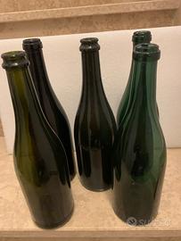 Lotto 10 bottiglie bordolesi per vino