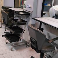 Poltrona per parrucchieri/a lavaggio comple