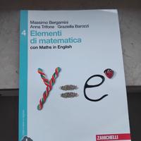 LIBRO ELEMENTI DI MATEMATICA 4