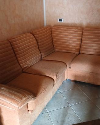 Divano angolare sfoderabile