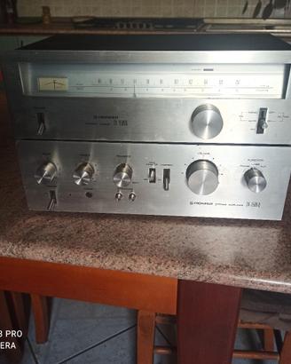 amplificatore e sintonizzatore pioneer 