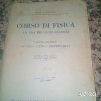Corso di fisica Bellia vintage 