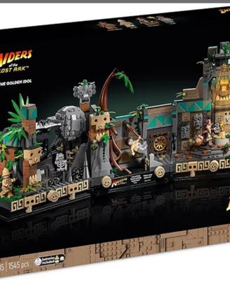 Lego Indiana Jones 77015 tempio idolo d'oro