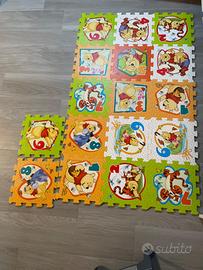 Tappeto puzzle winnie the pooh