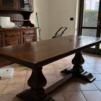 Tavolo Fratino in legno di Noce Massello