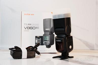 Flash Godox V860II per Canon