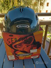 casco sci Alpina junta