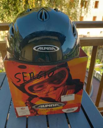 casco sci Alpina junta