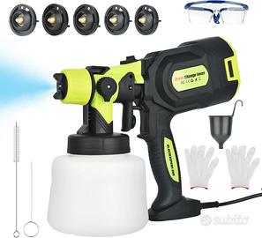 Pistola a Pittura 800 W HVLP: Spruzzatori Di Pitt