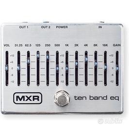 Equalizzatore pedale chitarra