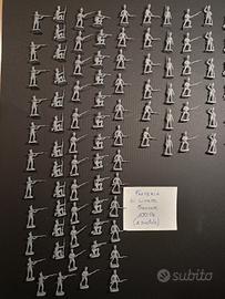 Soldatini Esci 1:72  fanteria Francese 100 pezzi