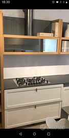 Nuovo Piano cottura Barazza acciaio vintage