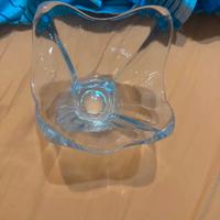 Centrotavola / Vaso in vetro trasparente
