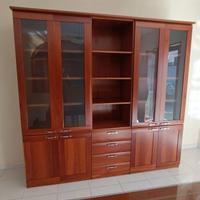 Credenza vetrina in ciliegio massello