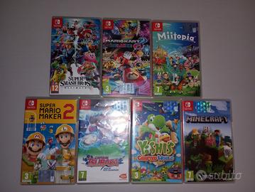 Lotto giochi Nintendo switch 