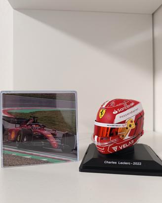 casco leclerc 2022 1:5 ferrari F1-75