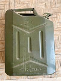 Tanica benzina in metallo 20 litri