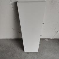 coppia di mensole bianca