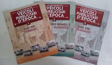 FASCICOLI VEICOLI PUBBLICITARI D'EPOCA