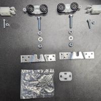 KIT PER PORTA SCORREVOLE 80 KG + AMMORTIZZATORE