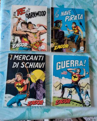 Fumetti di Zagor scritta rossa...1 euro l'uno