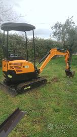 miniescavatore usato 18 ql