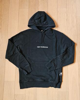Felpa nera New Balance uomo (tg. M)