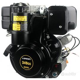 MOTORE LONCIN D350FC CILINDRICO AVV. ELETTR 349cc