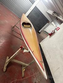 Canoa Kayak in Vetroresina