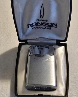 ACCENDINO RONSON VARAFLAME BUTANE. NUOVO,
