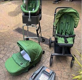 trio inglesina quad verde