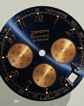 Quadrante Zenith cronografo Epervier El Primero
