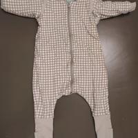 Sacco nanna con piedi invernale