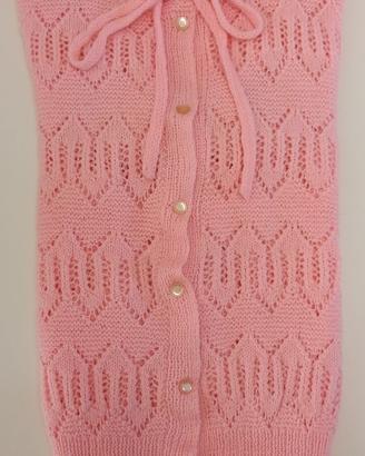 Liseuse giacchina da notte donna colore rosa