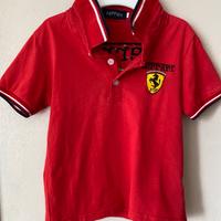 Maglietta polo Ferrari bambino