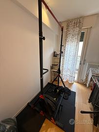 Stazione per trazioni e dip marbo sport