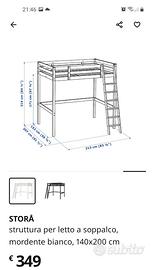 letto a soppalco ikea