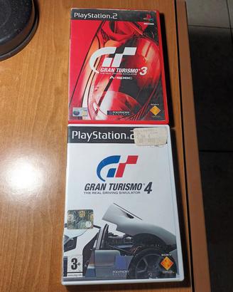 Gran Turismo 3 e 4 per PS2 in italiano