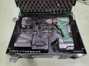 Trapano avvitatore Hikoki 18V con valigetta