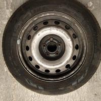 cerchio e gomma fiat scudo